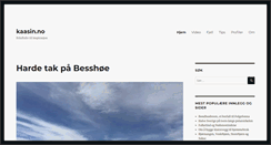Desktop Screenshot of kaasin.no